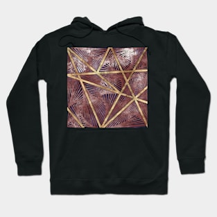 Rose Gold Zentangle Hoodie